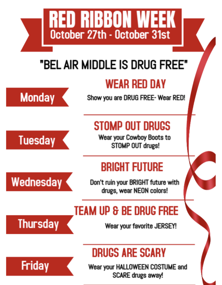 Red Ribbon Week Flyer