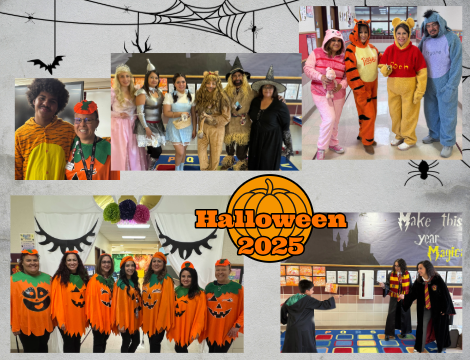 Staff dresses up for Halloween