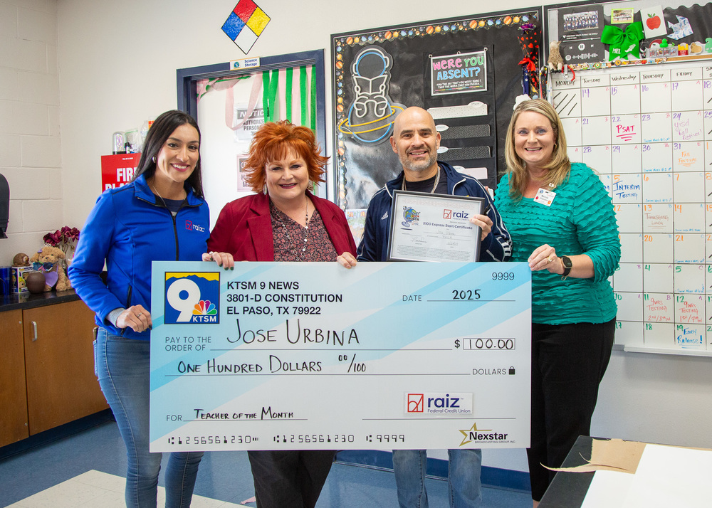 teacher of the month