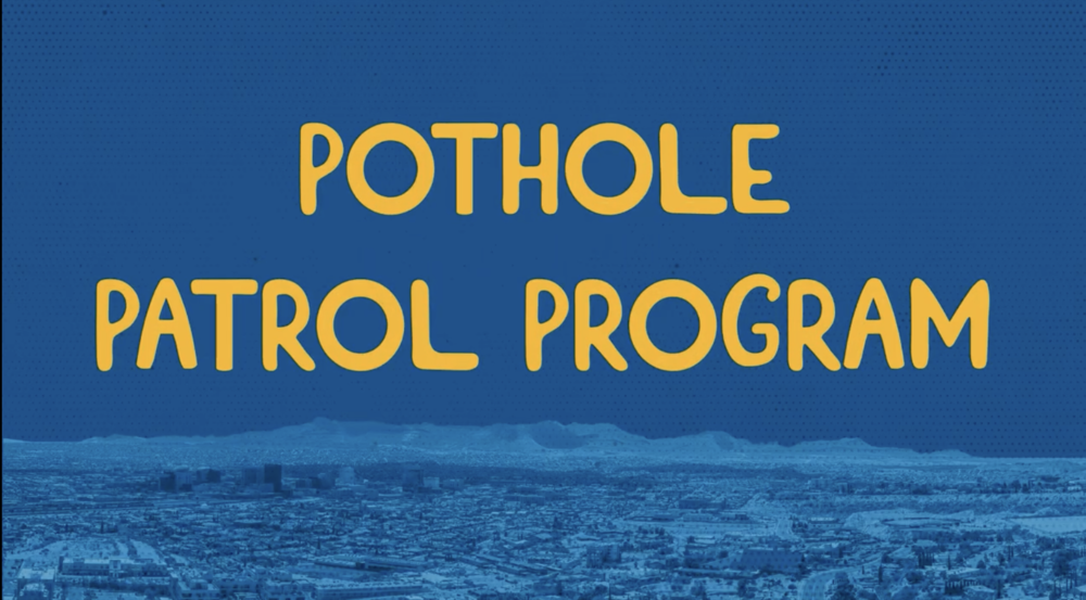 Pothole Patrol Program