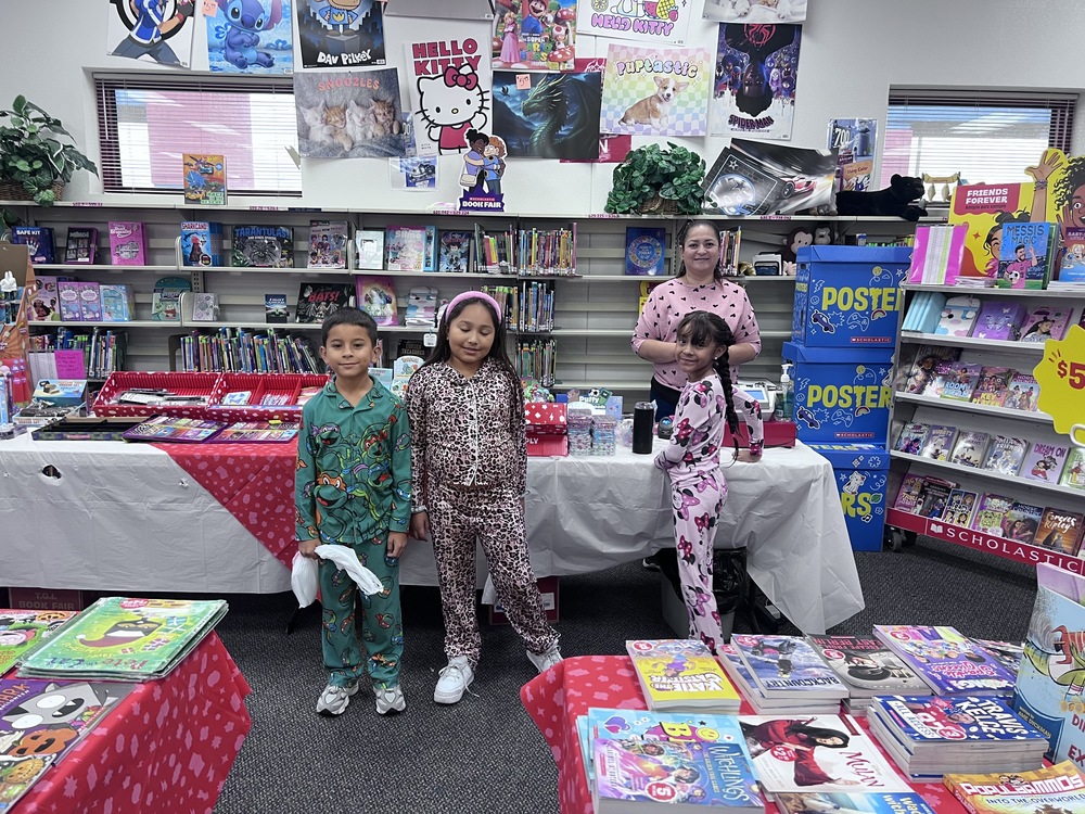 Kids at the bookfair