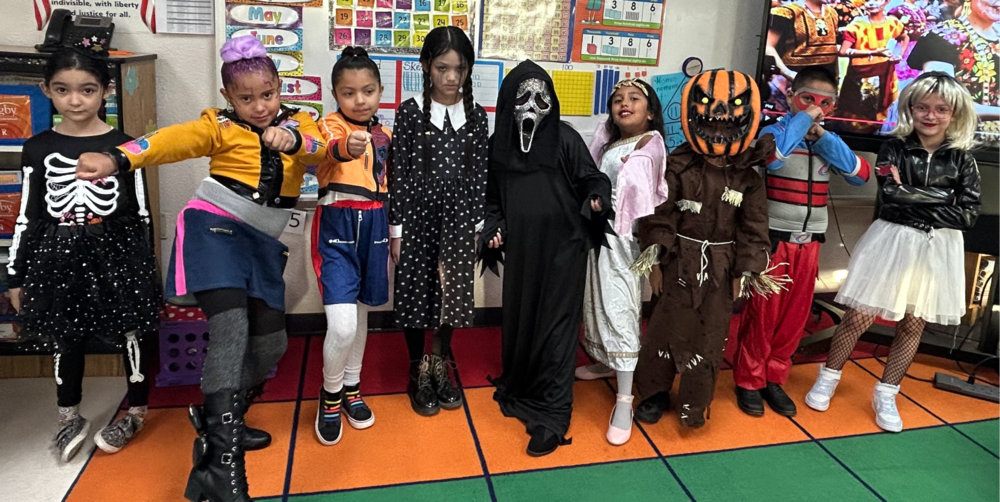 Kids in costume