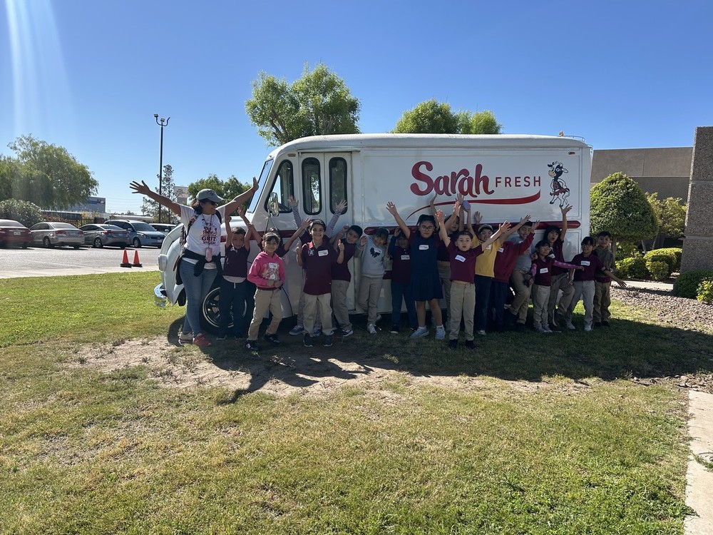 Students at the sarah farms 