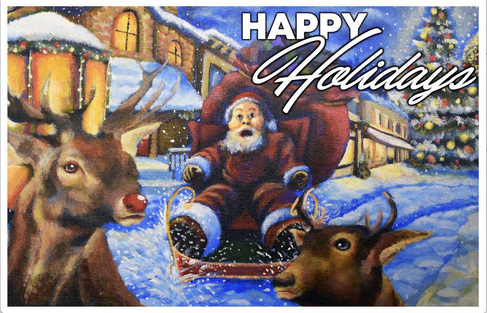 Winning Christmas Card Design