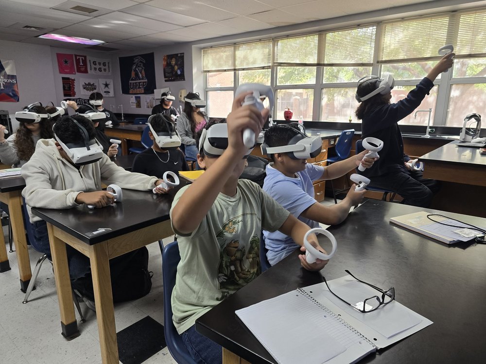 Biology Students Using AI