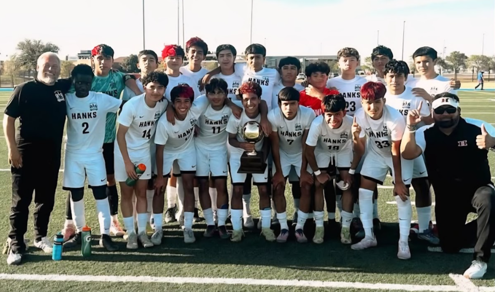 Hanks Boys Soccer Area Champs