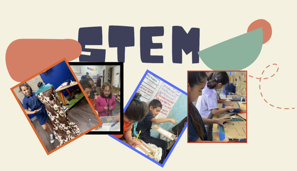 Ramona Students in makerspace fashion, stem activities and chopsaw