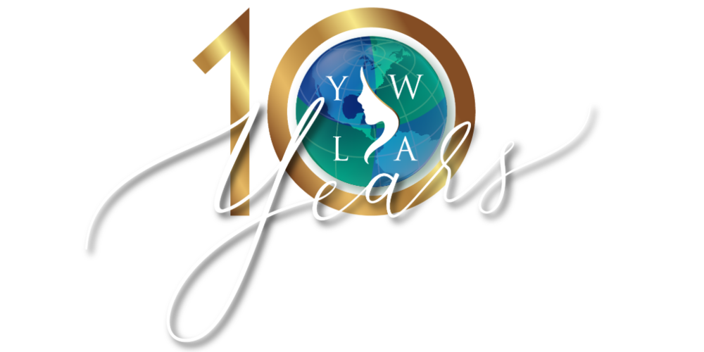 10 years logo YWLA