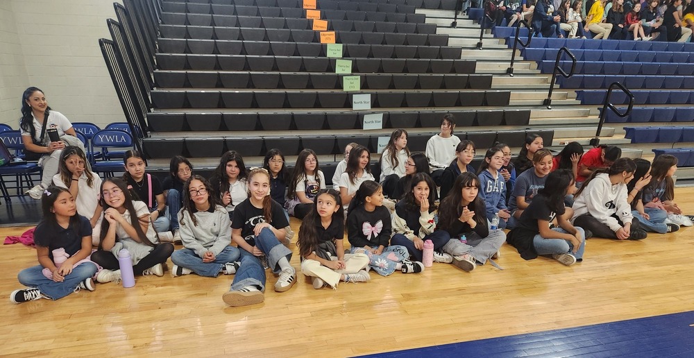 5th grade girls at YWLA