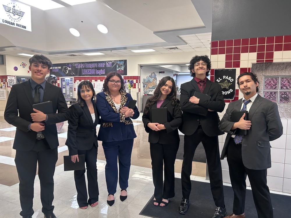 Speech and Debate 2-5A District 1st place winners