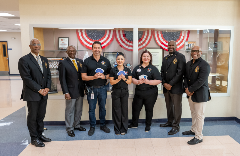Alpha Phi Alpha Fraternity and our admin team
