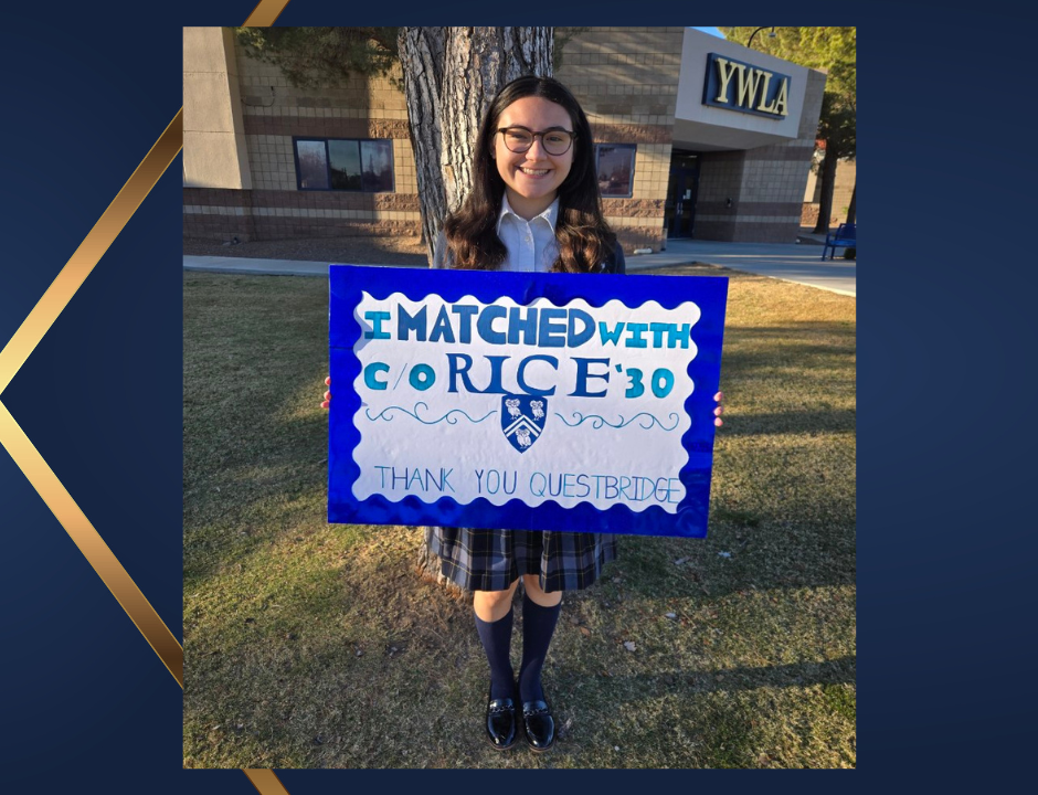 YWLA senior earns QuestBridge Scholarship to Rice University