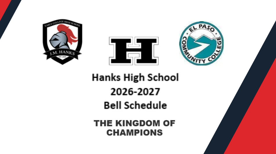 Hanks 2026-2027 Schedules for specific reasons