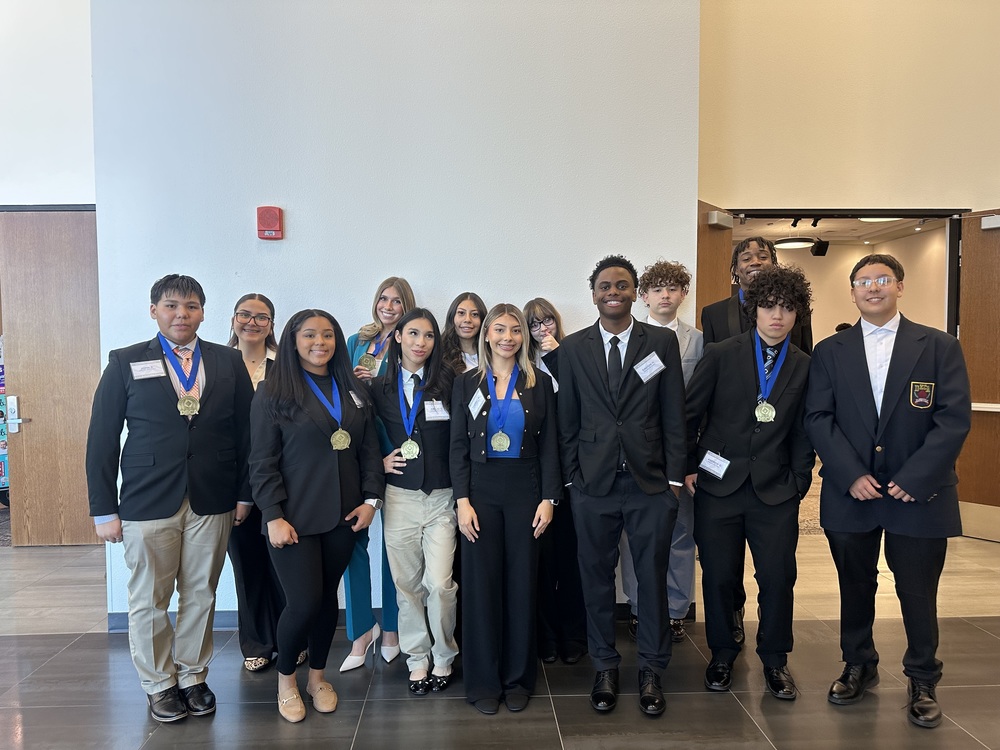 Parkland High School DECA Competition Participants