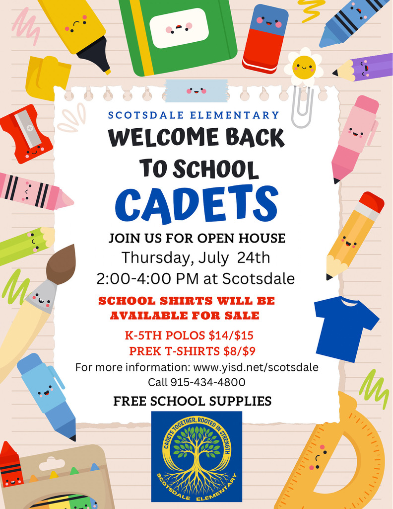Scotsdale Elementary OPEN HOUSE 2-4PM