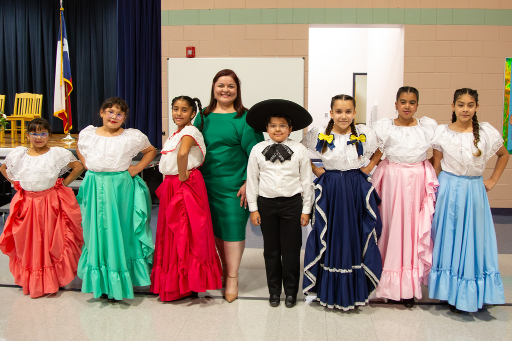 Ms. Chavira was officially welcomed to her new campus.