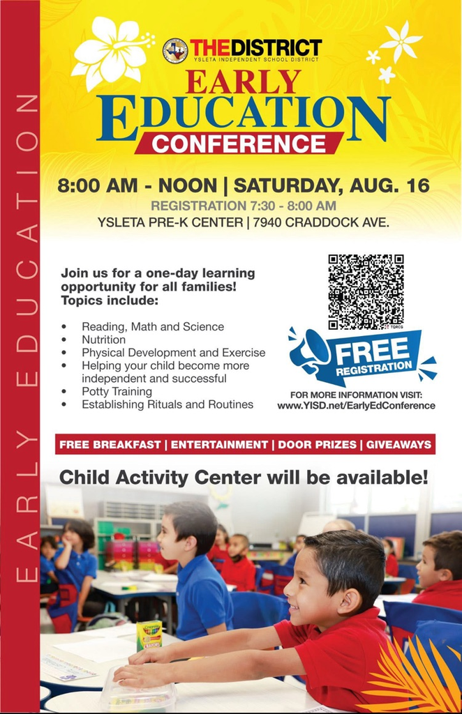 early ed conference flyer