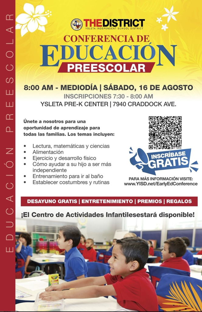 early ed conference flyer