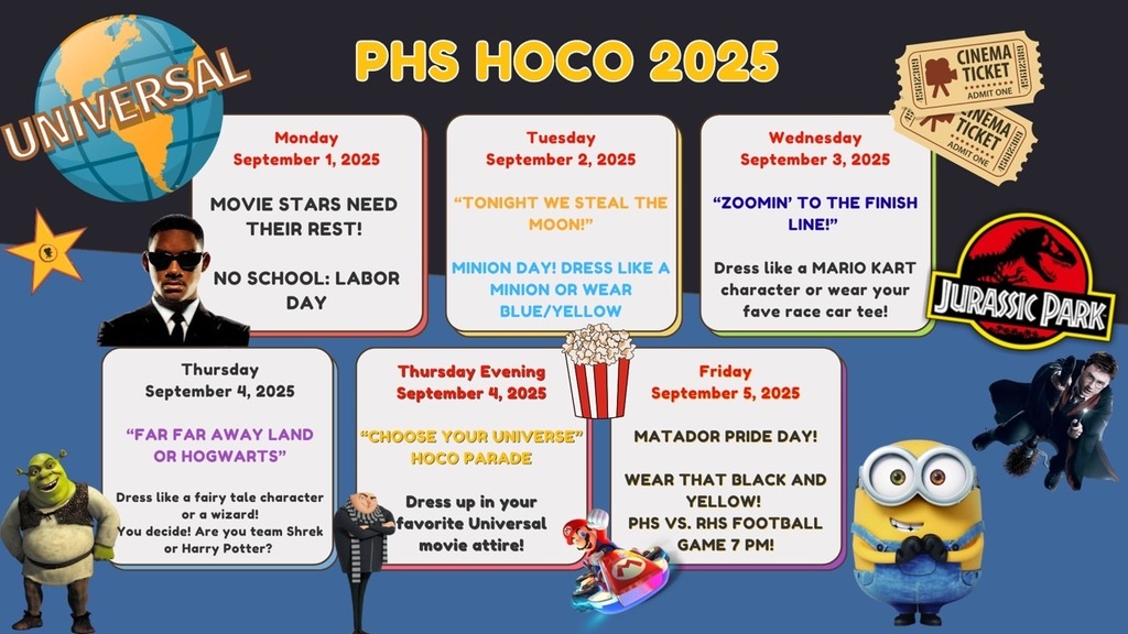 Parkland Homecoming Week 2025!
