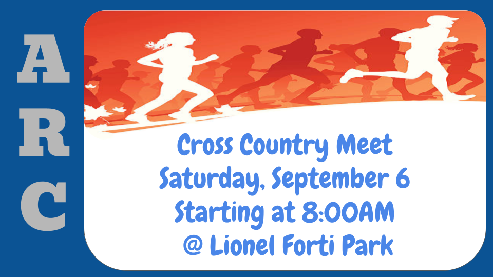 Cross Country meet announcement