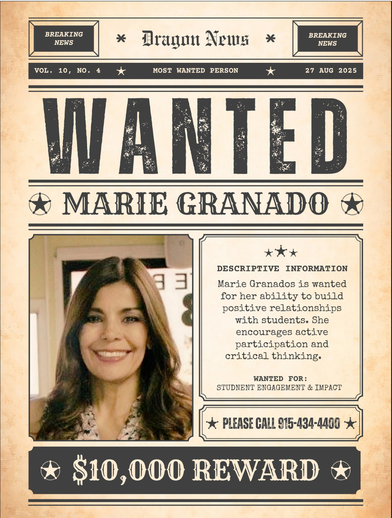 Poster of Ms. Granado.