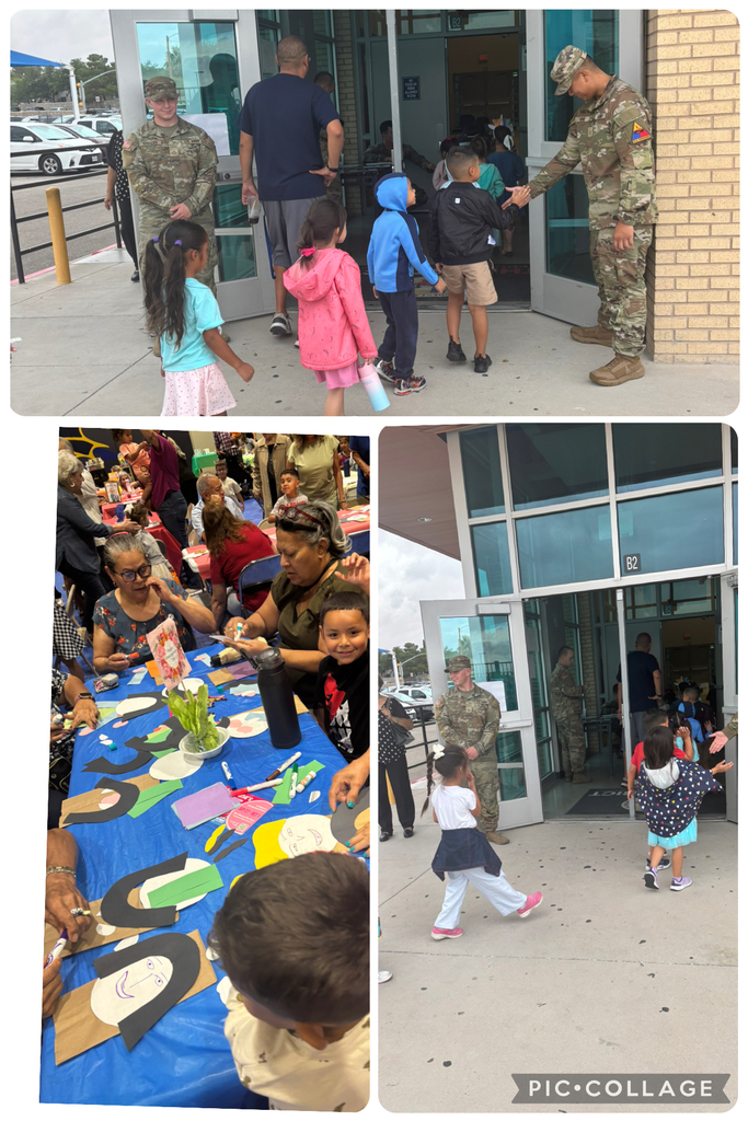 Photo collage of EKIS students celebrating with their grandparents.