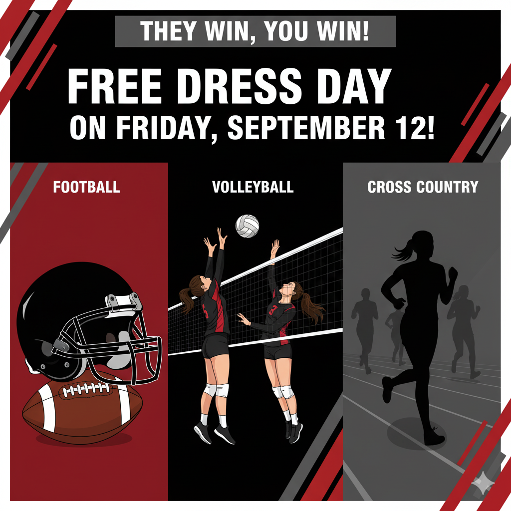Free Dress Friday, September 12