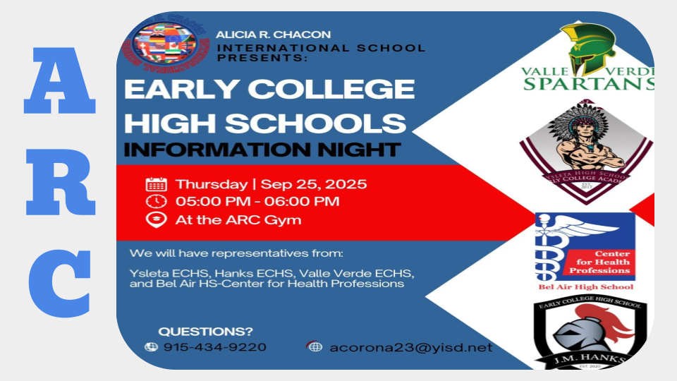 Early College HS Night!