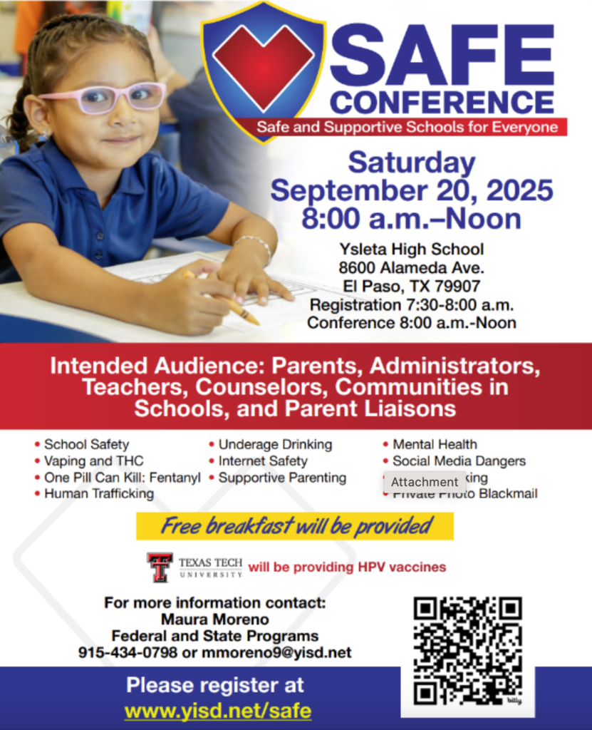 Safe Conference for parents