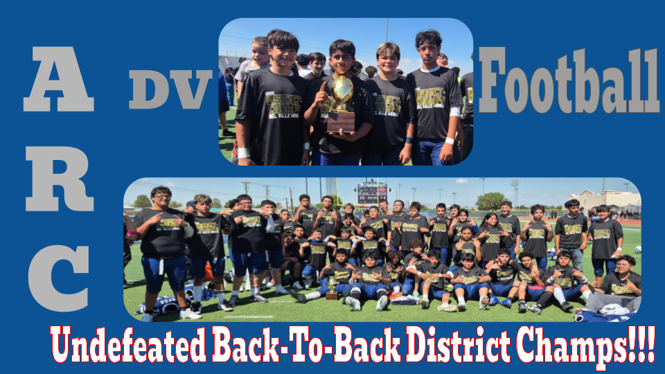 ARC 8th grade football district champs