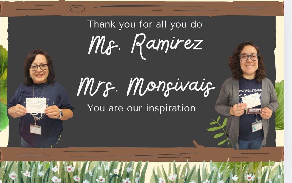 Recognizing our instructional coaches.