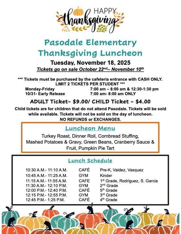 Thanksgiving luncheon