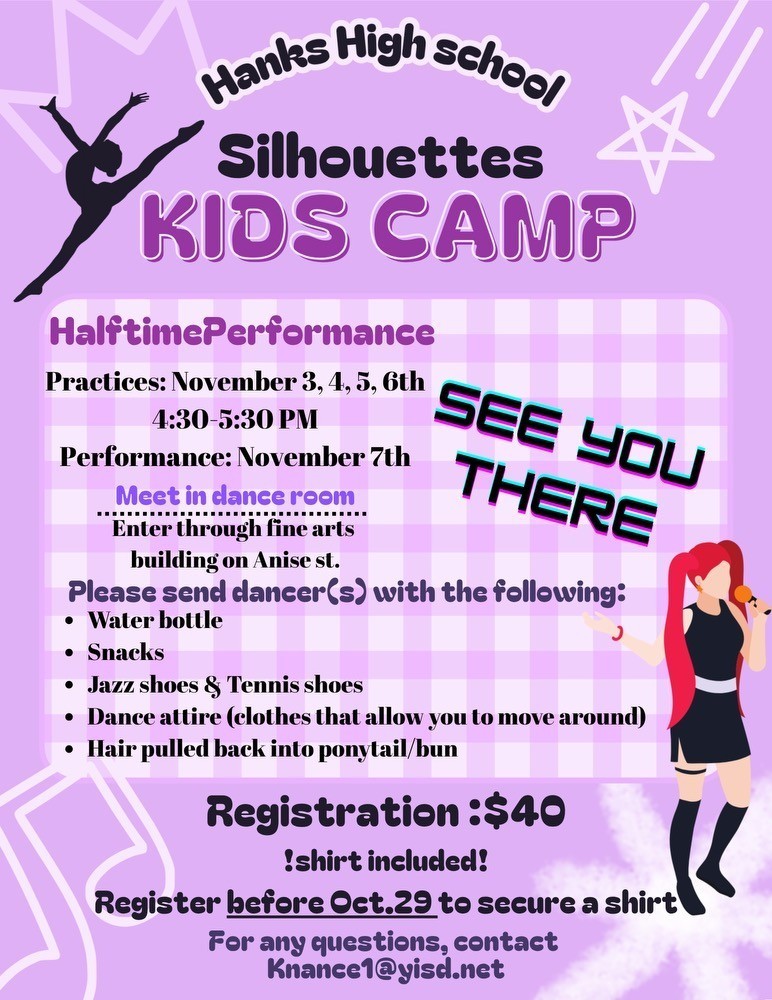 Dance Camp at Hanks HS