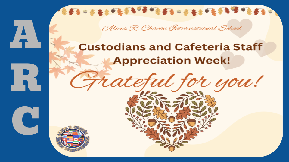 Cafe and Custodians appreciation week