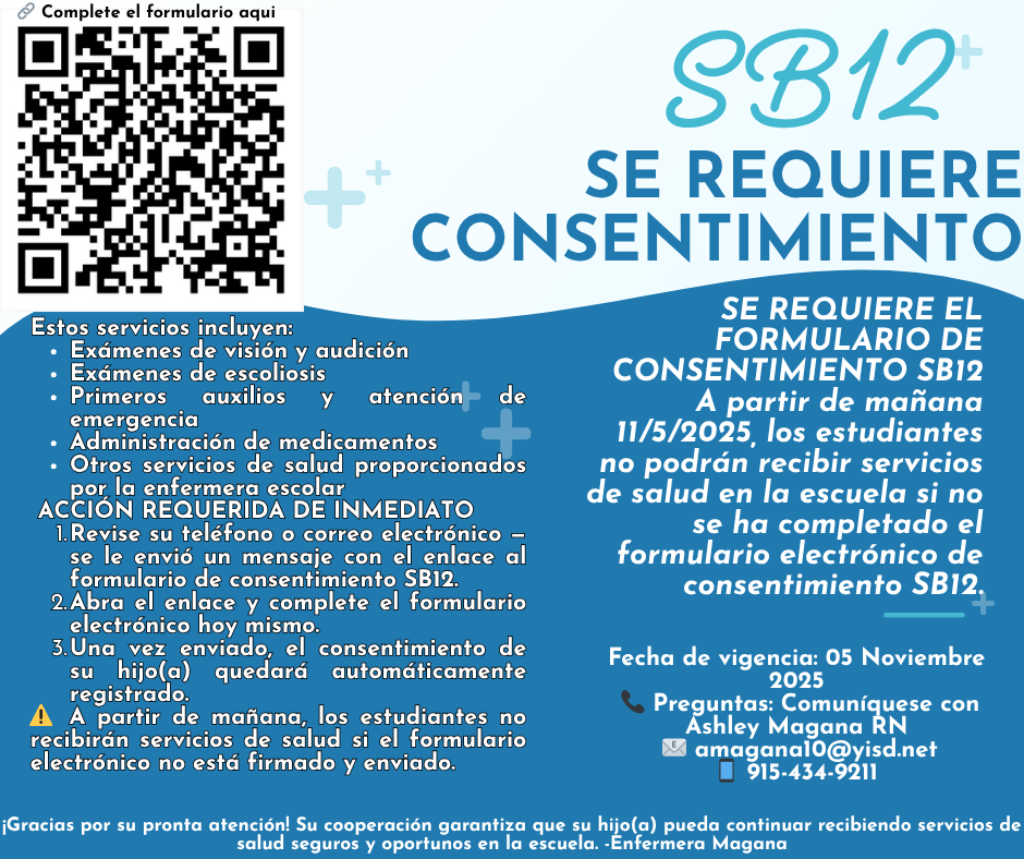 SB12 Consent Required