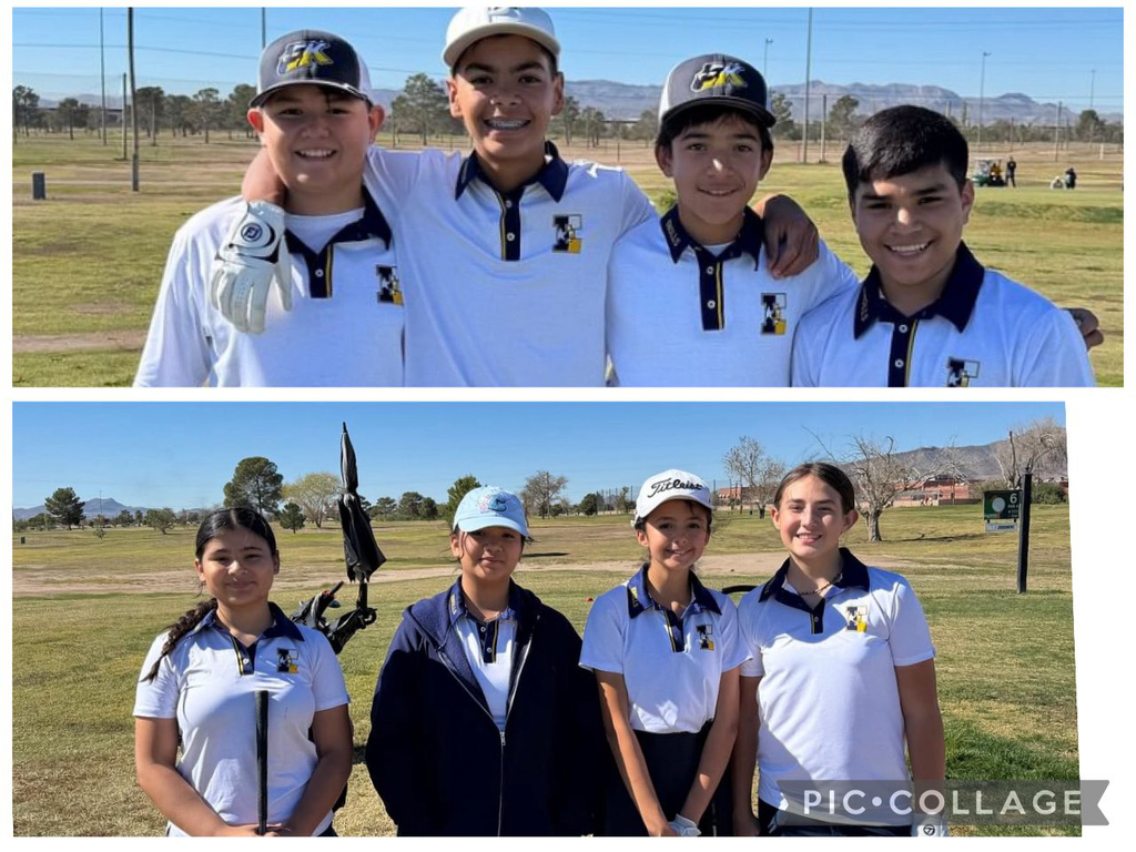 Photo of EKIS golf players at a tournament.