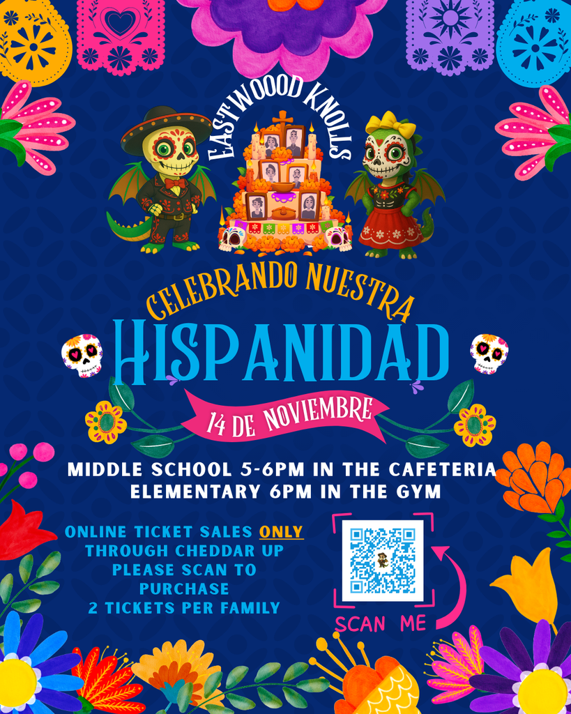 Flyer for EKIS Hispanidad presentation.