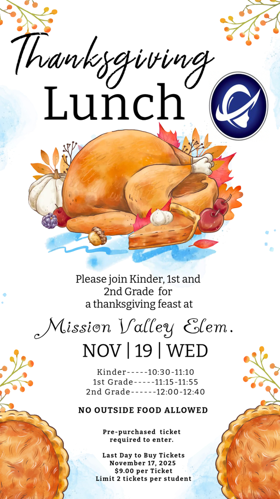 K-2 Thanksgiving Lunch