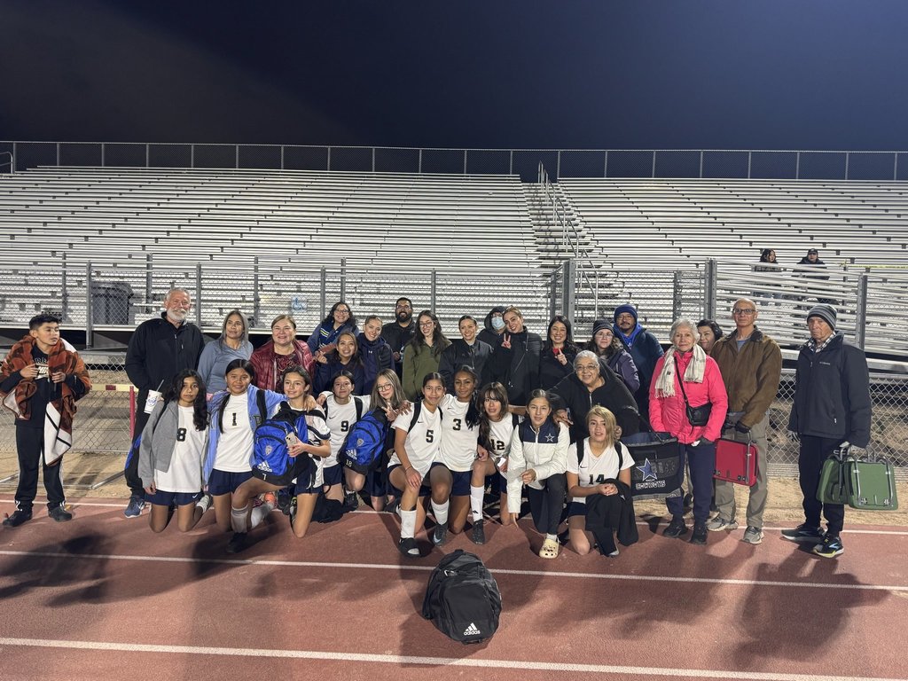 Photo of EKIS girls soccer players.