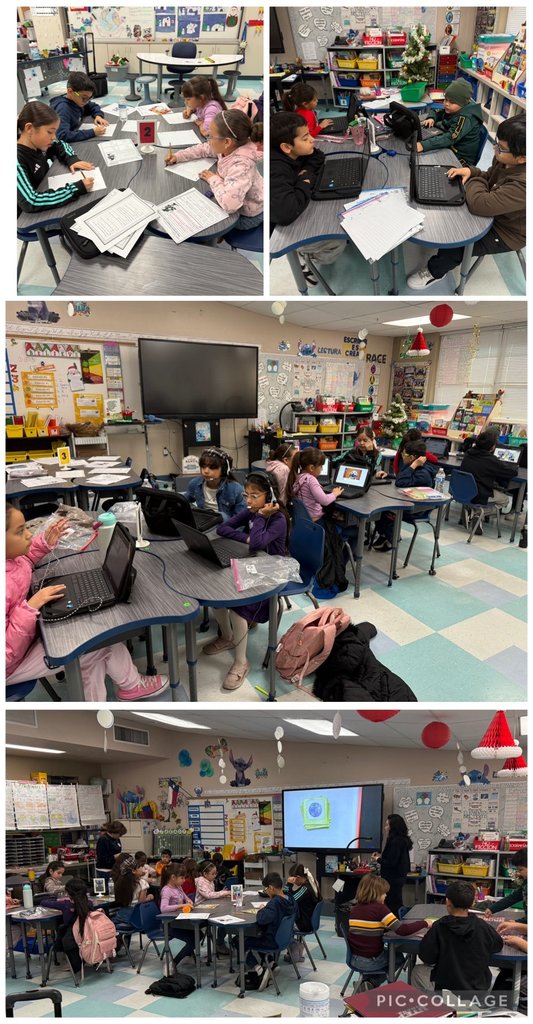 Photo collage of 3rd through 8th grade students at SWIRL camp.