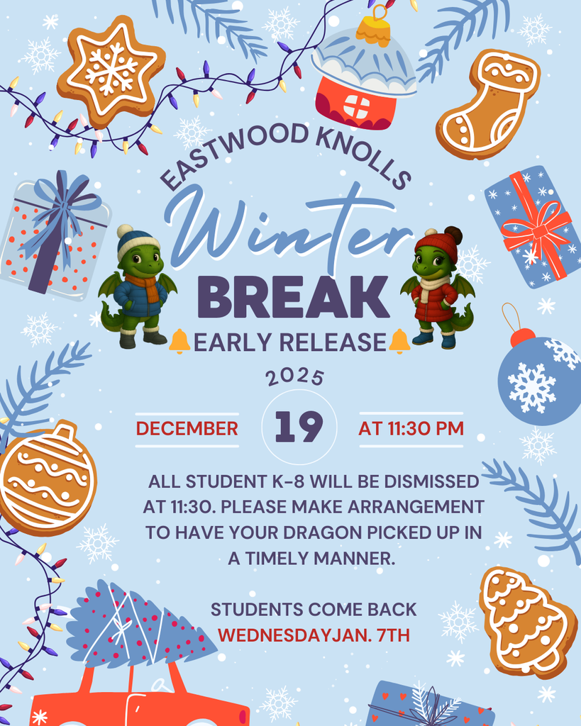 Flyer providing early release information.