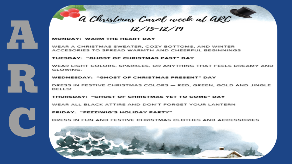 arc holiday week