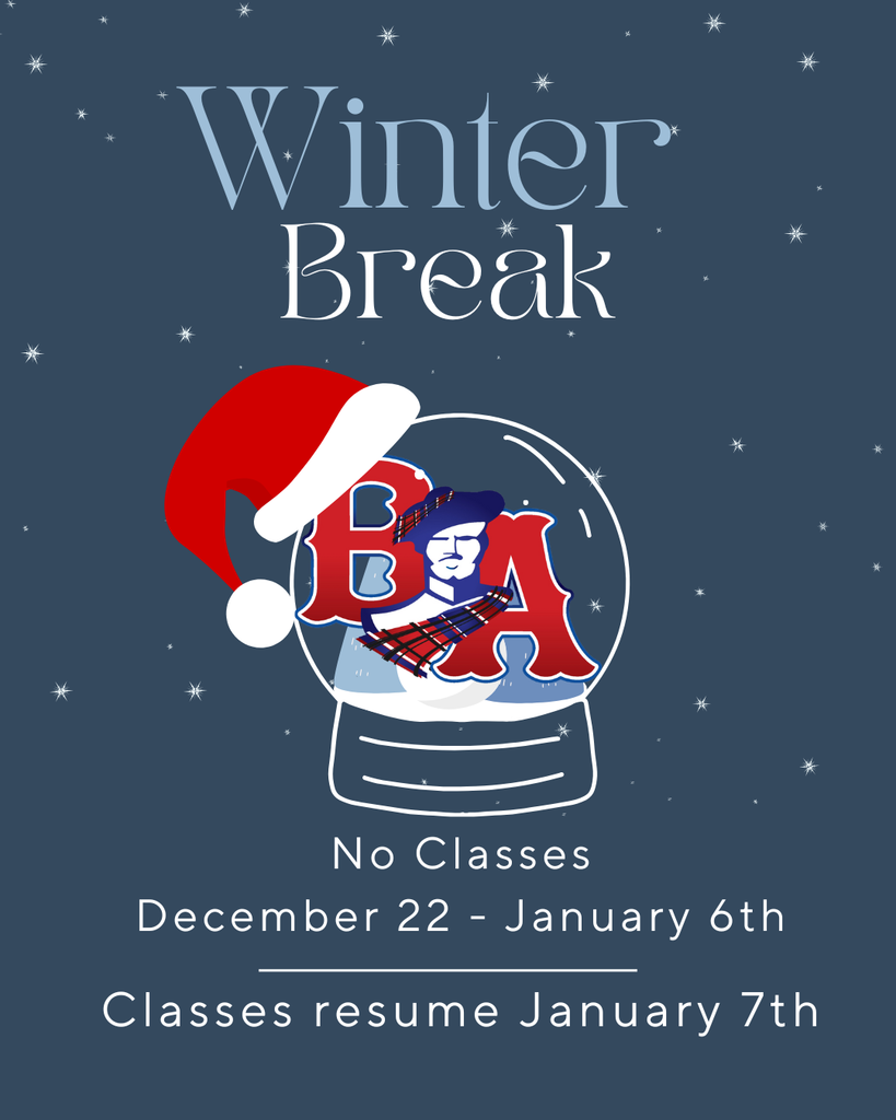 Winter break.  December 22nd through January 6th.  Classes Resume January 7th.