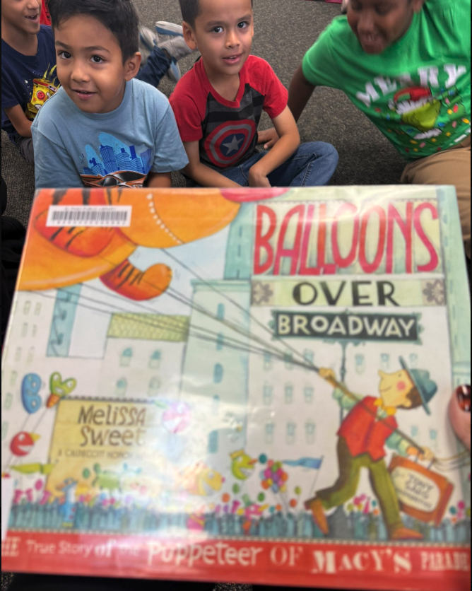 book title Balloons over Broadway