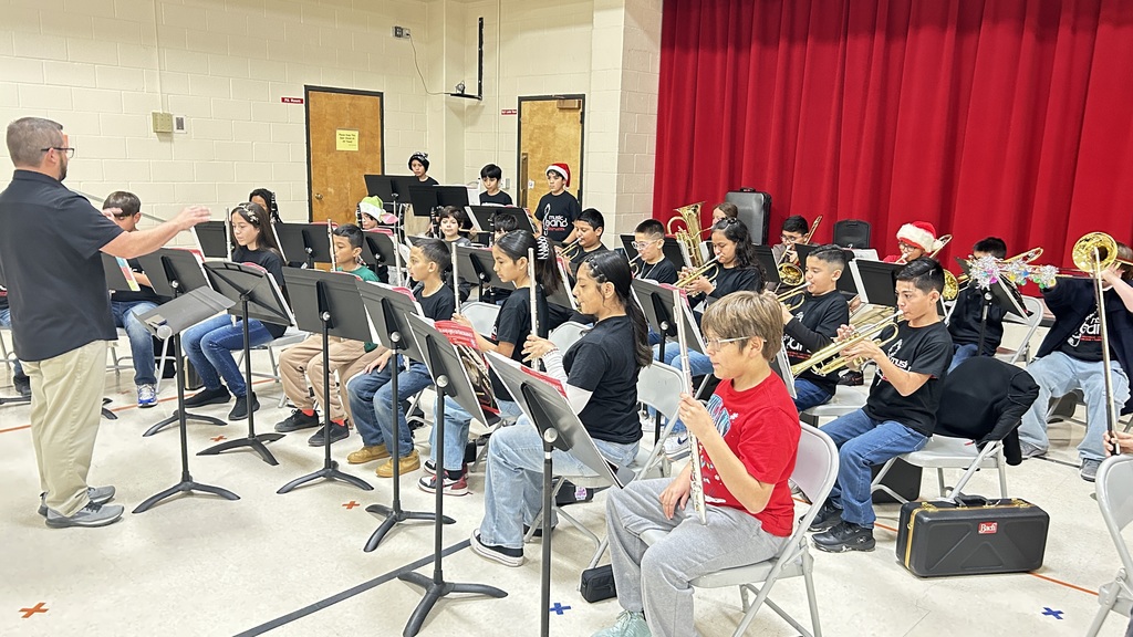 students playing instruments