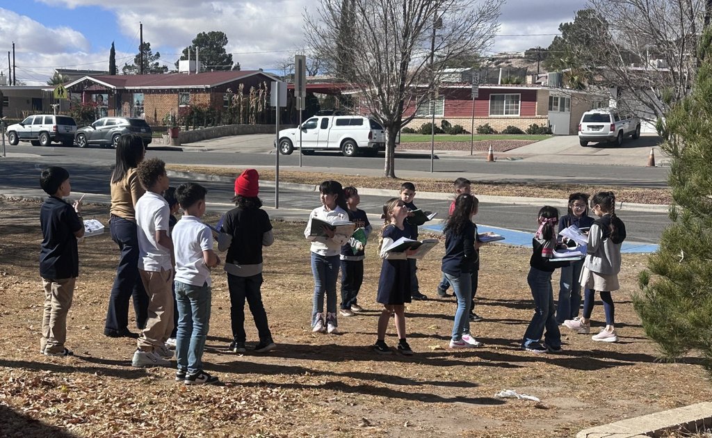 2nd grade science outing at EKIS.