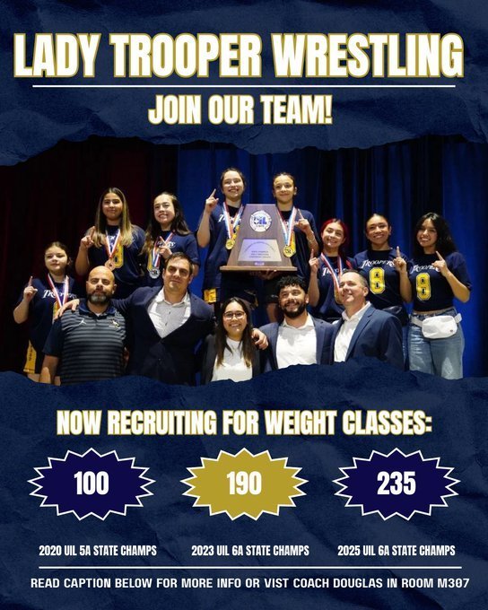 Lady Trooper Wrestling