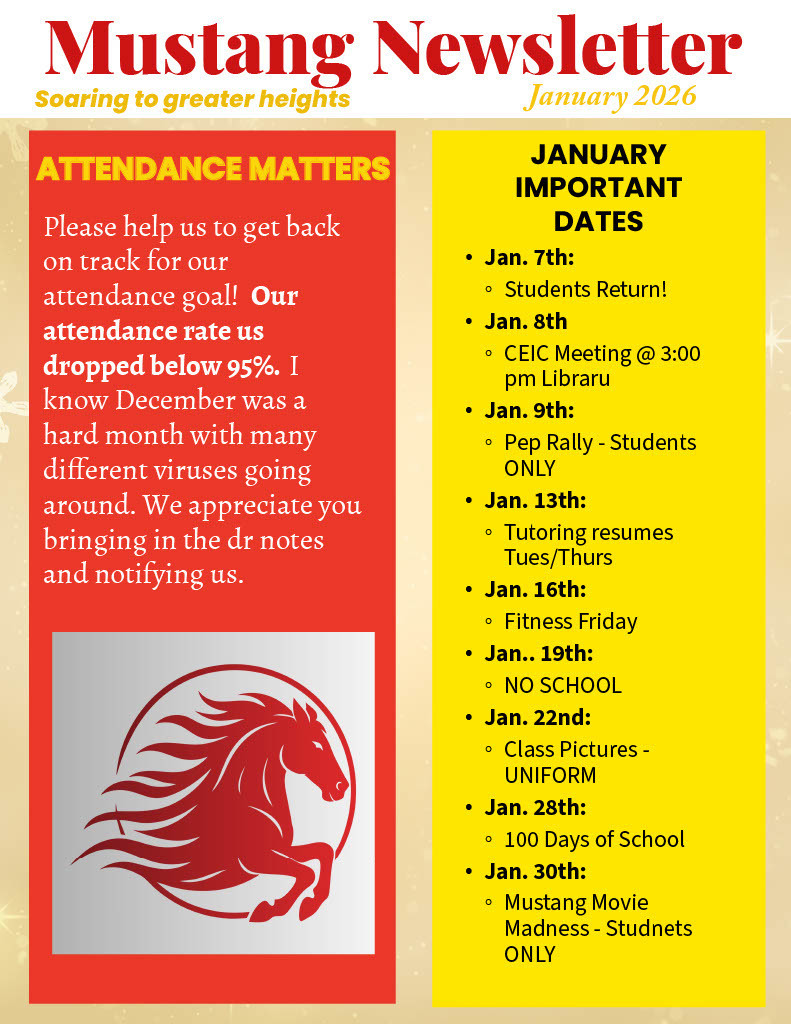 Mustang News Letter