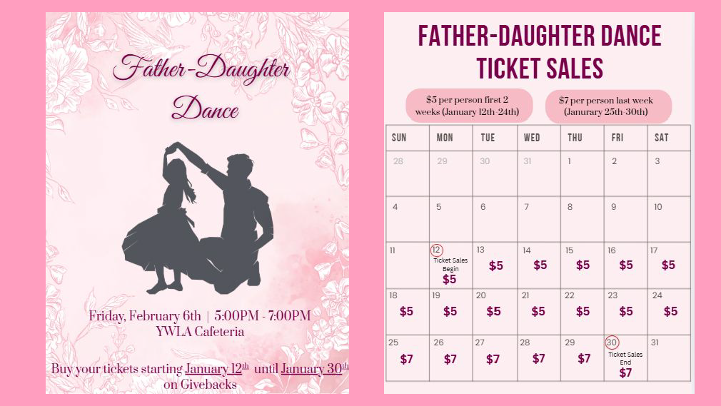 father daughter dance tickets