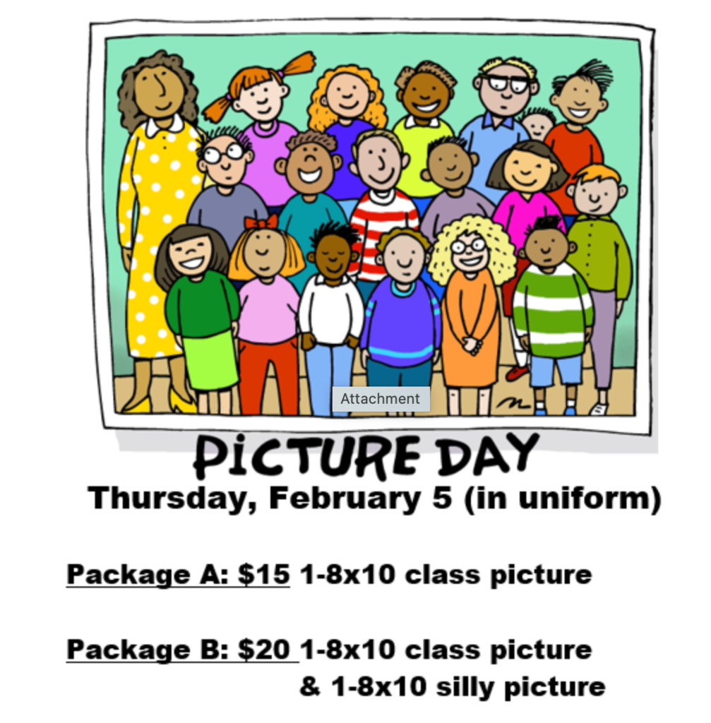 picture day flyer